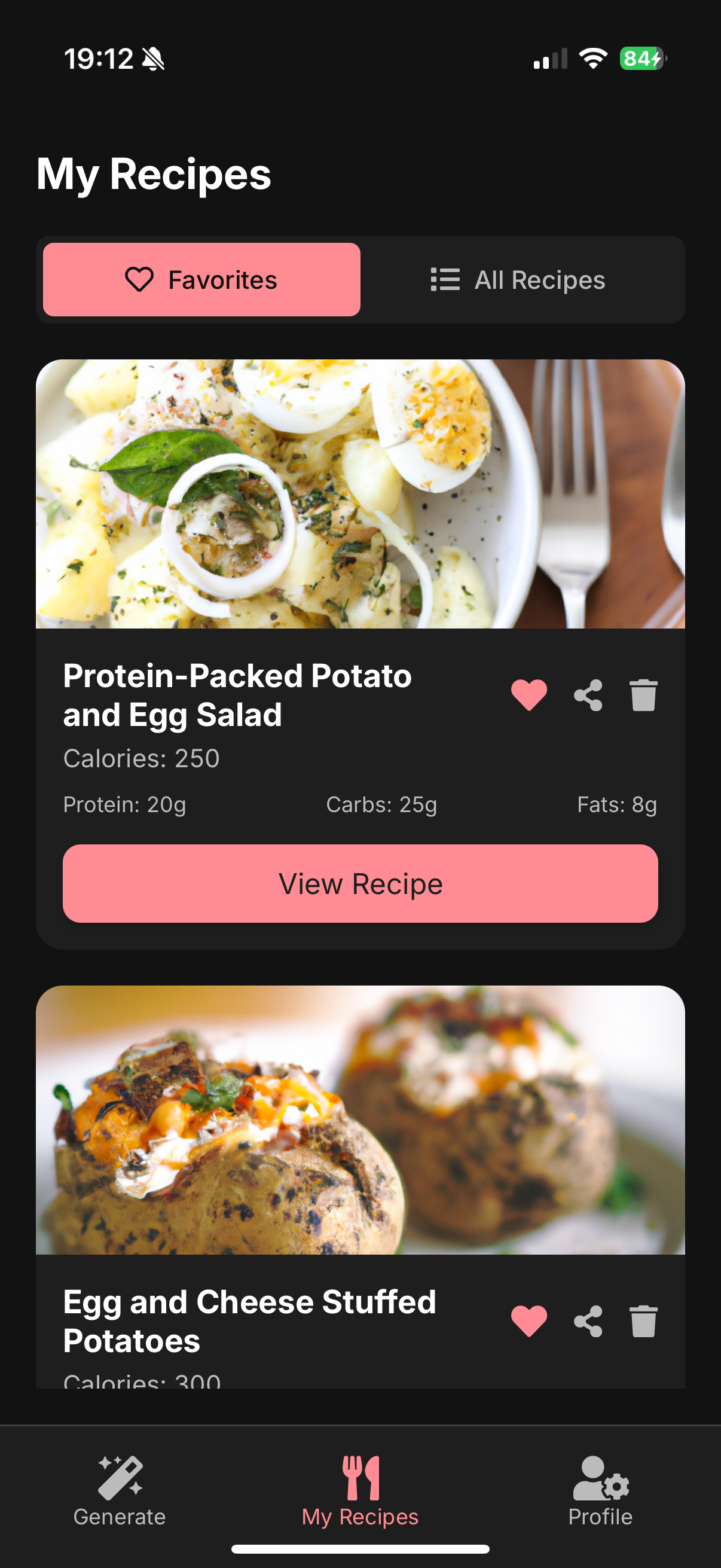 my recipes